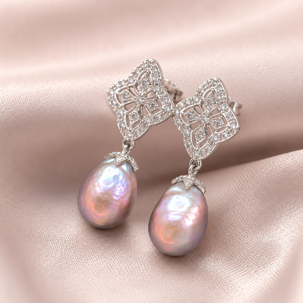 Cultured Freshwater Pearl Earrings