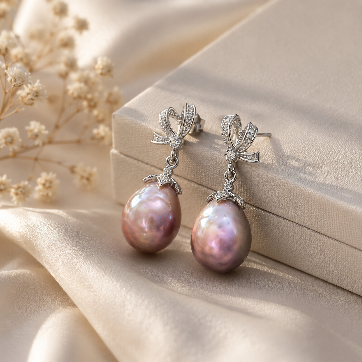 Cultured Freshwater Pearl Earrings