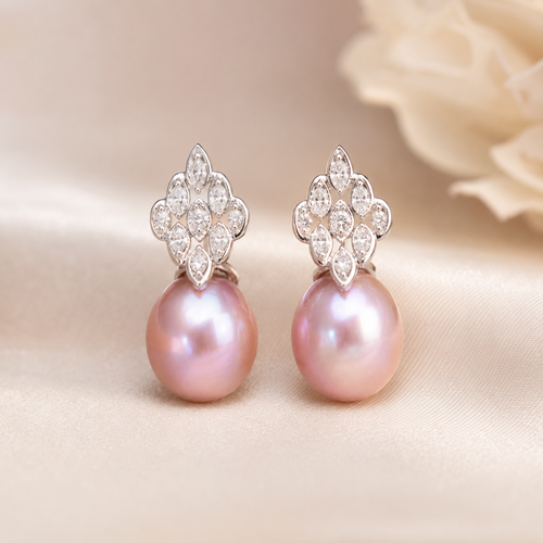 Cultured Freshwater Pearl Earrings