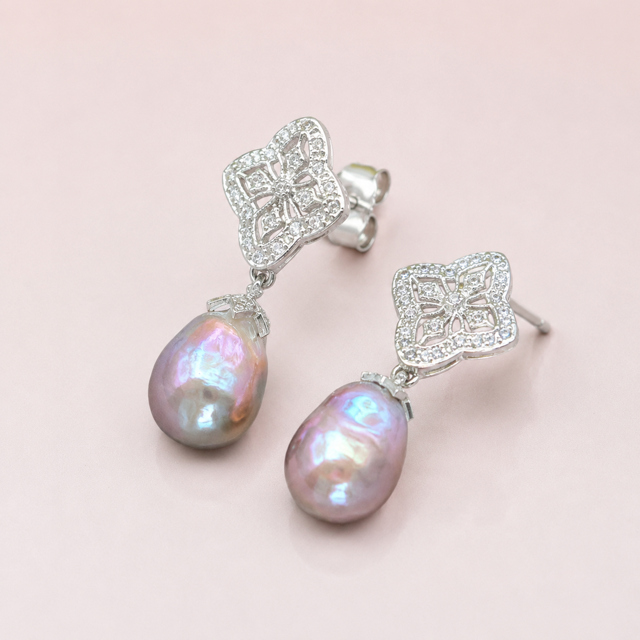 Cultured Freshwater Pearl Earrings
