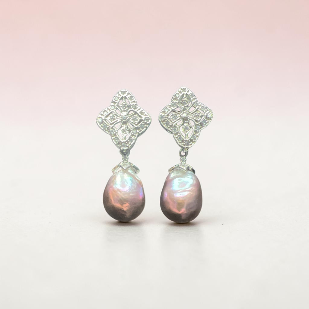 Cultured Freshwater Pearl Earrings