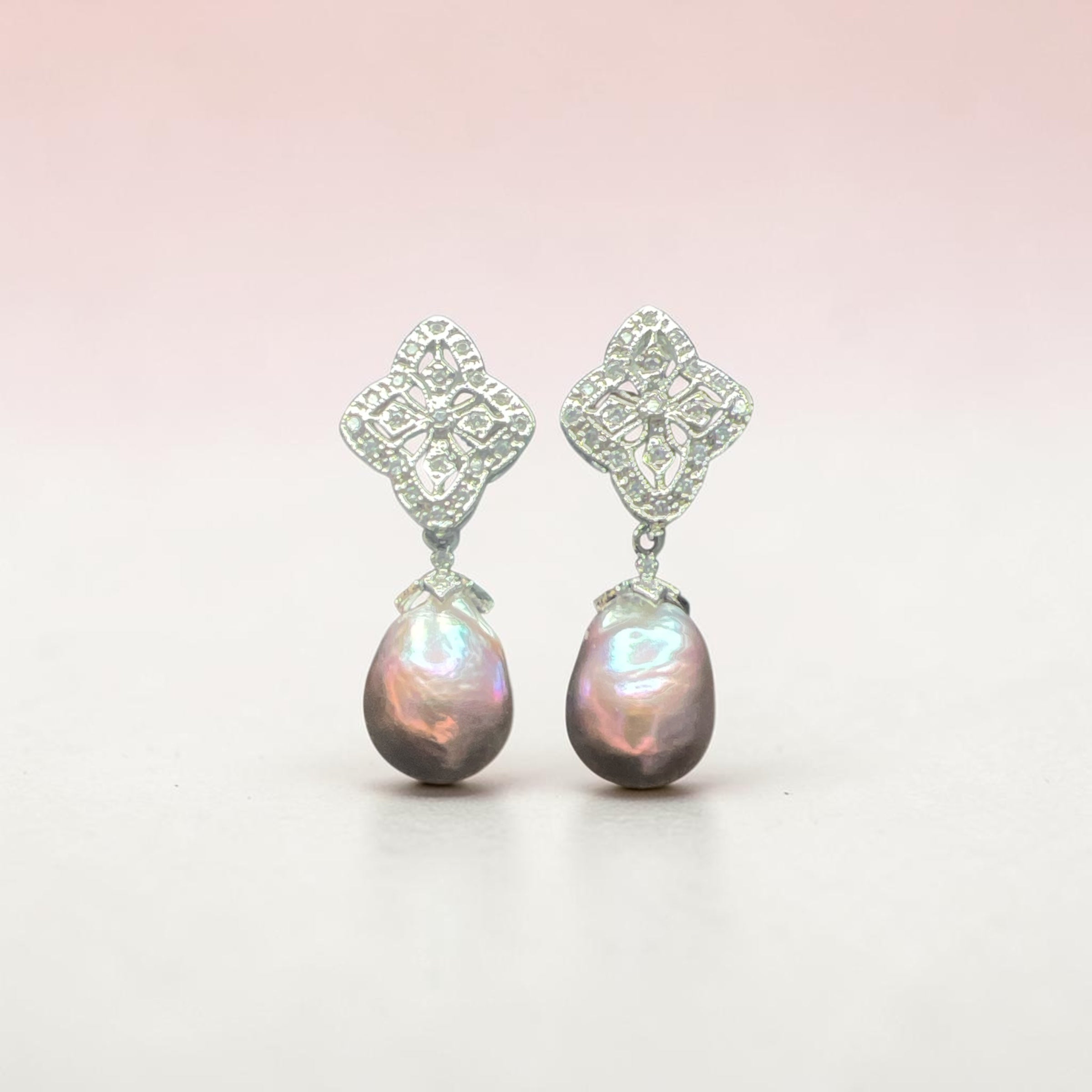 Cultured Freshwater Pearl Earrings