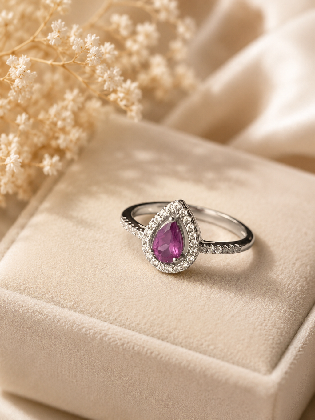 Natural Rhodonite Gardent Sterling Silver Ring