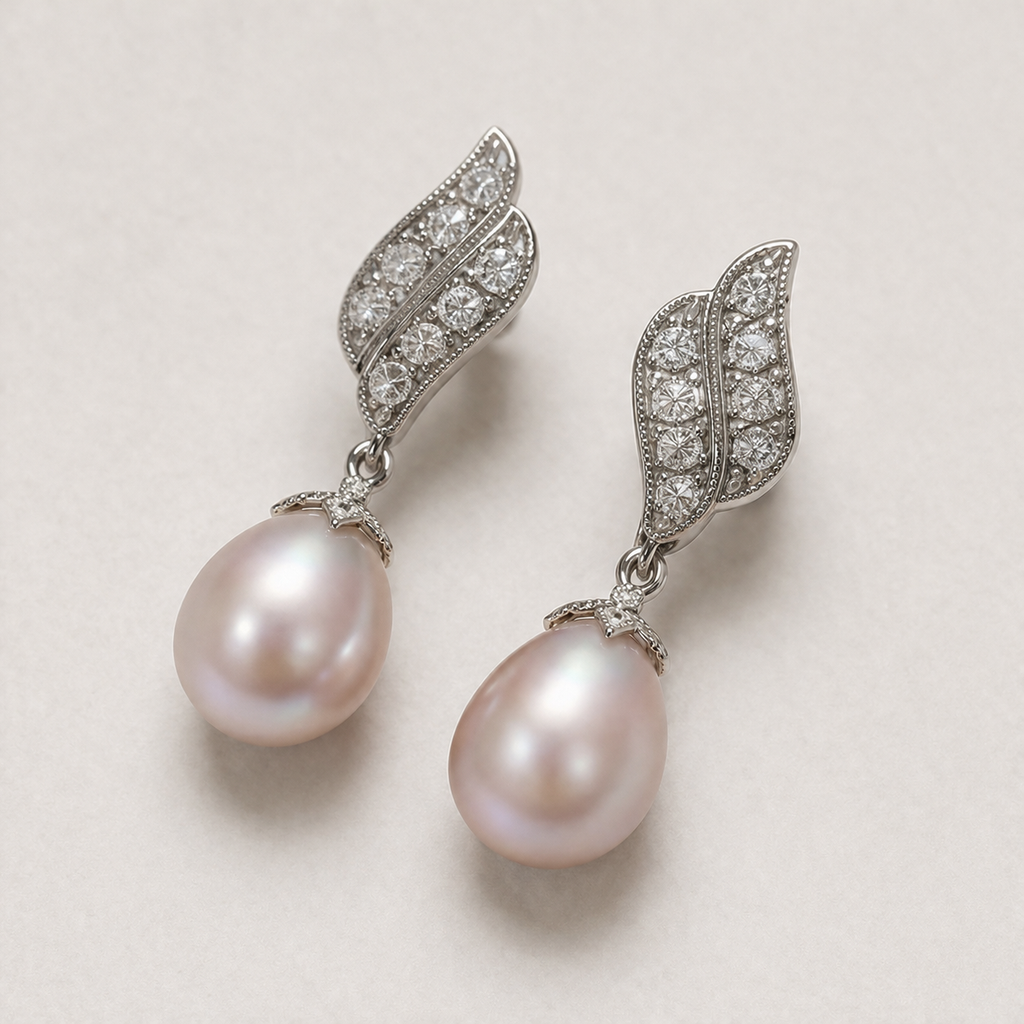 Cultured Freshwater Pearl Earrings