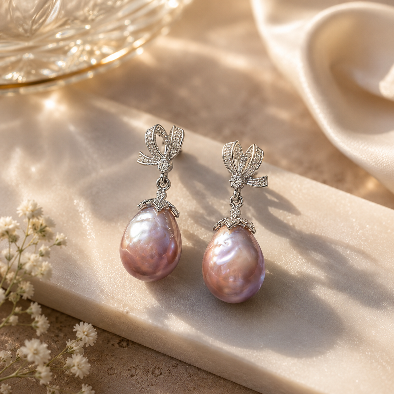 Cultured Freshwater Pearl Earrings