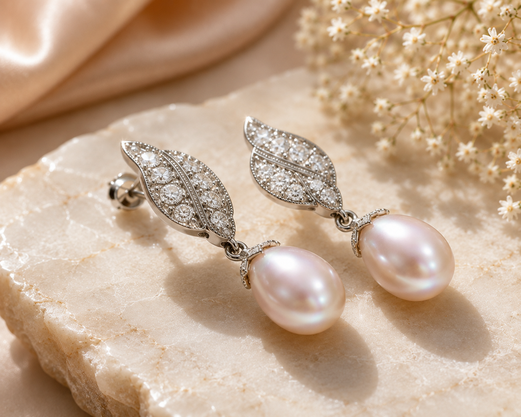 Cultured Freshwater Pearl Earrings